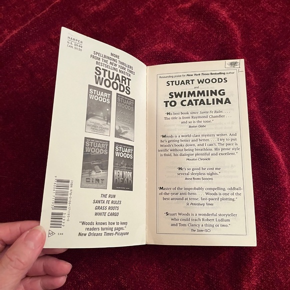 Stuart Woods – Swimming to Catalina (Stone Barrington, Paperback, 1998) - Picture 4 of 5